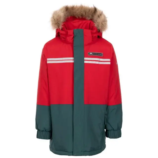 Trespass Laytone Raincoat in Red | Size: 5-6 Years