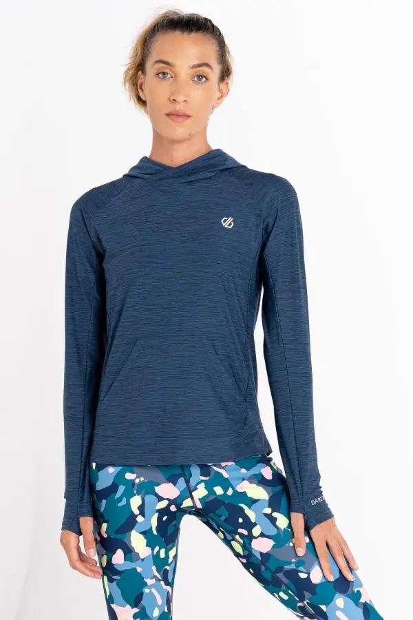 Dare 2b Women's Sprint City Lightweight Hoodie in Dark Navy 