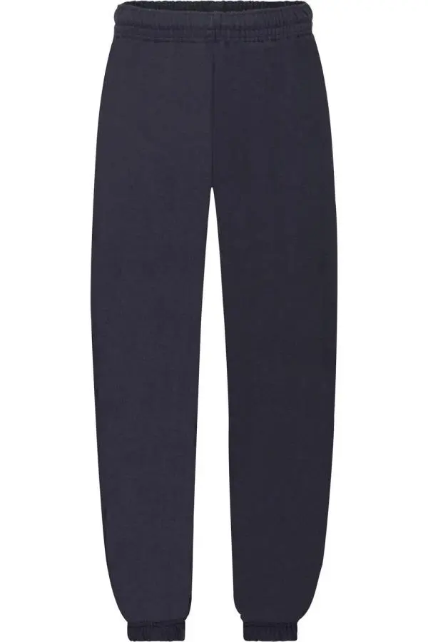 Fruit of the Loom Premium Plain Jogging Bottoms in Mid Navy | Size: 5-6 Years