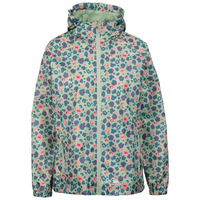 Trespass Women's Indulge TP75 Packaway Jacket in Pale Green 