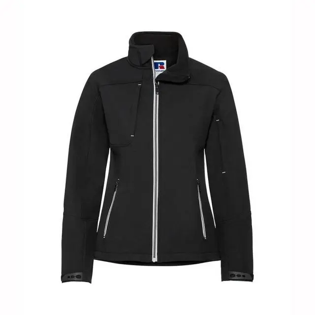 Russell Women's Bionic Soft Shell Jacket in Black 