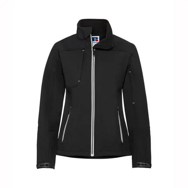 Russell Women's Bionic Soft Shell Jacket in Black 