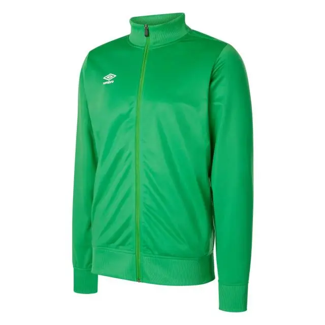 Umbro Boy's Club Essential Jacket in Emerald 
