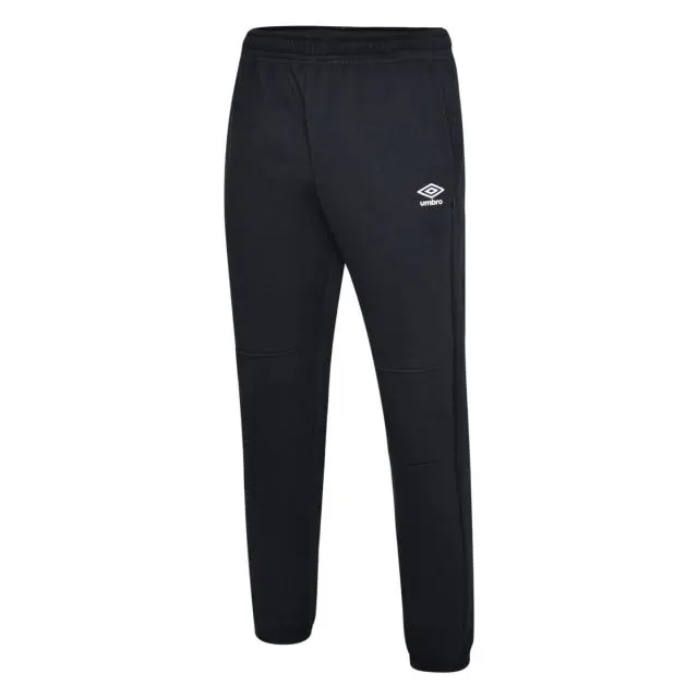 Umbro Club Leisure Jogging Bottoms in Black | Size: 7-8 Years