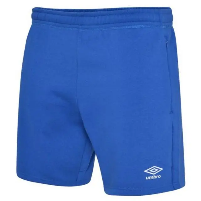 Umbro Club Leisure Shorts in Mid Blue | Size: 9-10 Years