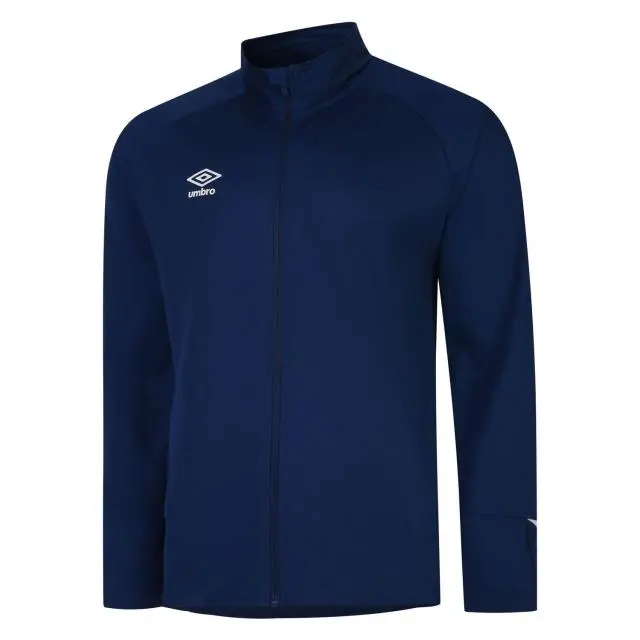 Umbro Total Training Knitted Track Jacket in Navy 