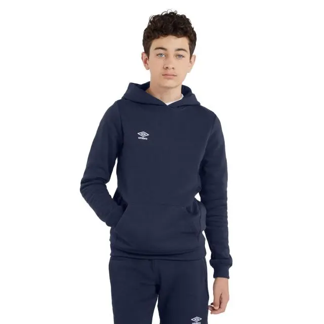 Umbro Club Leisure Drawstring Hoodie in Navy 