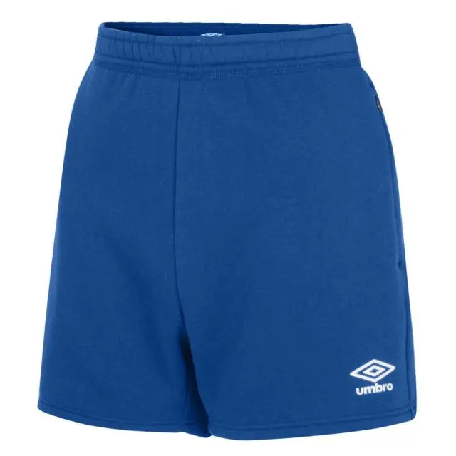 Umbro Women's Club Leisure Shorts in Mid Blue 