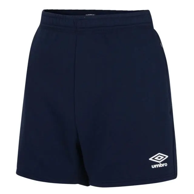 Umbro Women's Club Leisure Shorts in Navy 