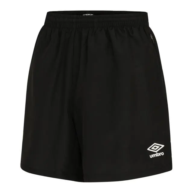 Umbro Women's Club Essential Training Shorts in Black 