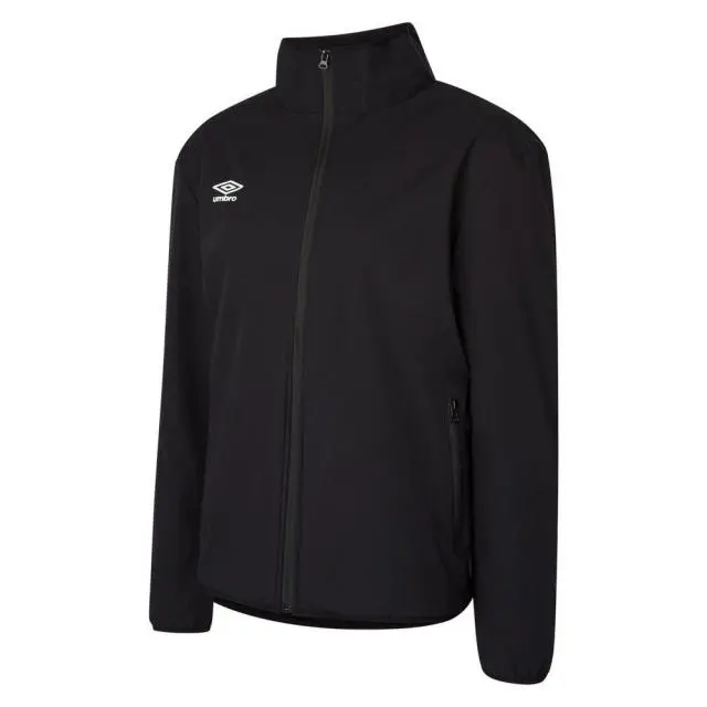 Umbro Boy's Club Essential Bonded Jacket in Black 