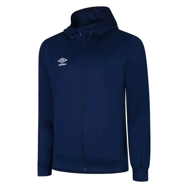 Umbro Total Training Knitted Hoodie in Navy 