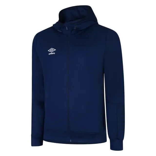 Umbro Total Training Knitted Hoodie in Navy 