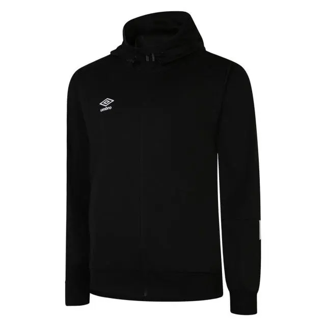 Umbro Total Training Knitted Hoodie in Black 