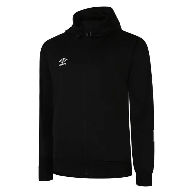 Umbro Total Training Knitted Hoodie in Black 