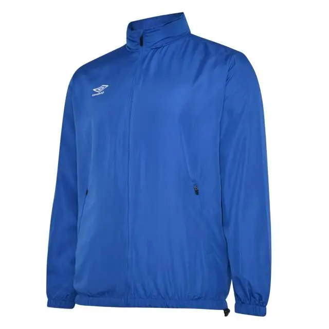 Umbro Boy's Club Essential Light Waterproof Jacket in Blue 
