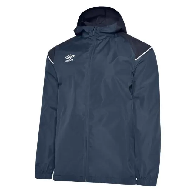 Umbro Hooded Waterproof Jacket in Dark Navy | Size: 9-10 Years