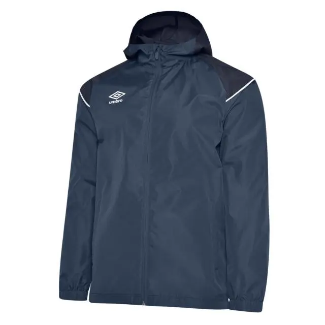 Umbro Hooded Waterproof Jacket in Dark Navy 