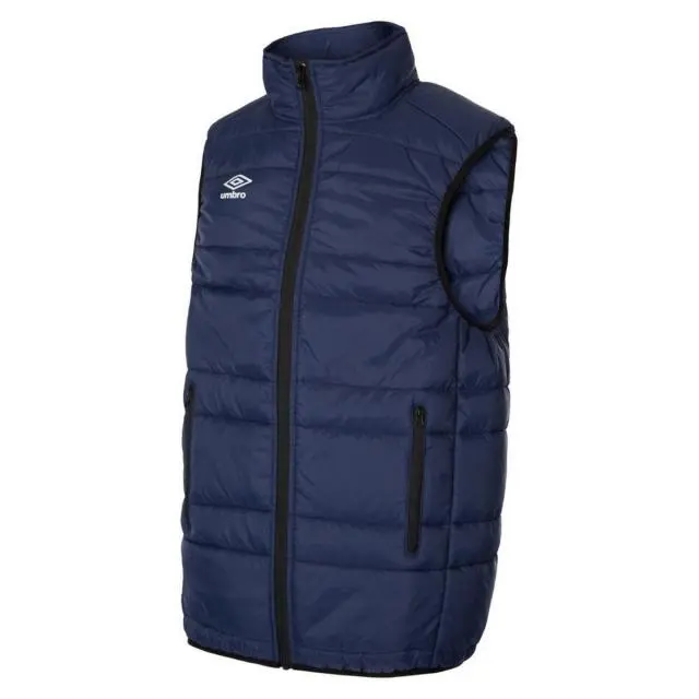 Umbro Club Essential Gilet in Dark Navy | Size: 13 Years