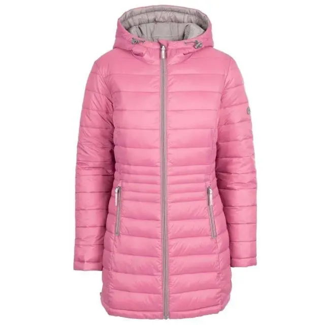 Trespass Women's Mavis Reversible Padded Jacket in Rose | Size: Small