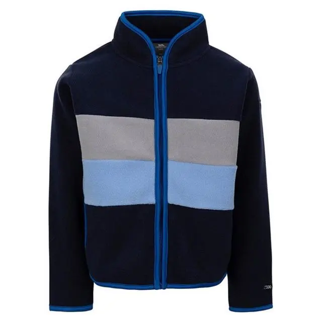 Trespass Boy's Fareham Fleece Jacket in Navy 