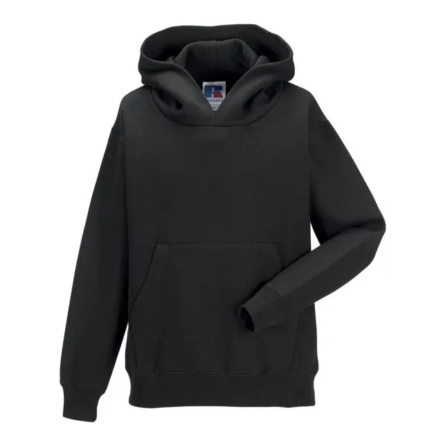 Russell Hoodie in Black | Size: 9-10 Years