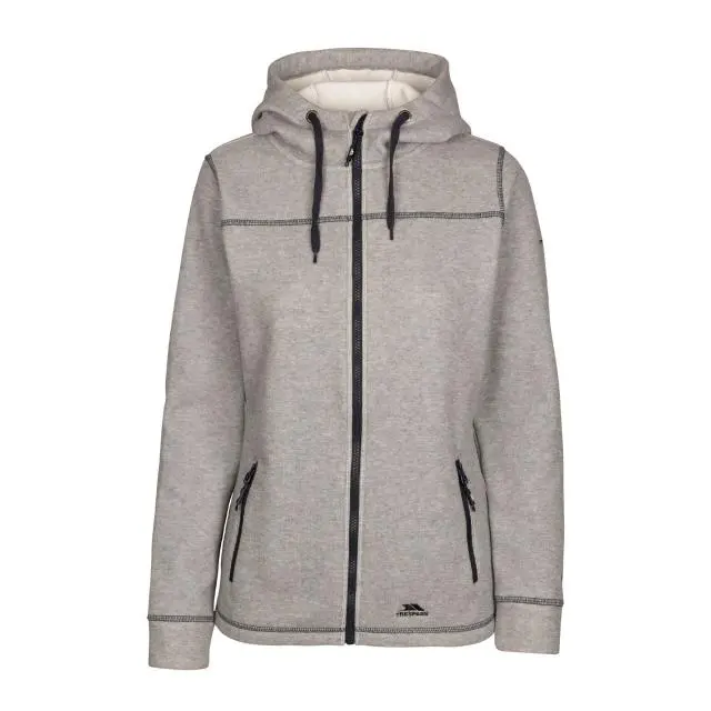 Trespass Women's Runpal At400 Fleece Jacket in Grey 