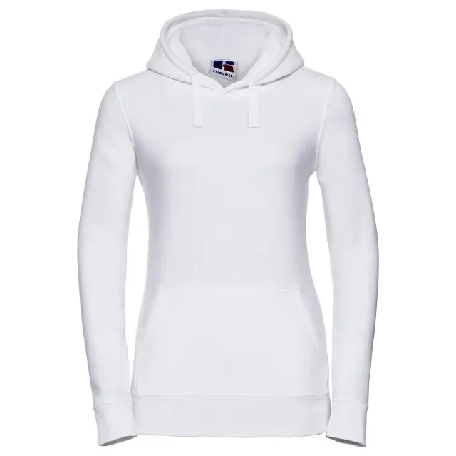 Russell Women's Authentic Hoodie in White 