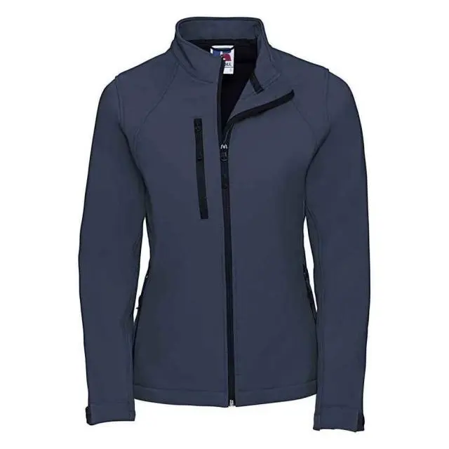 Russell Women's 3 Layer Soft Shell Jacket in Navy 