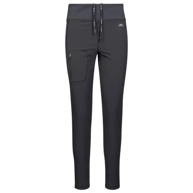 Trespass Women's Jovana Softshell Leggings in Black 