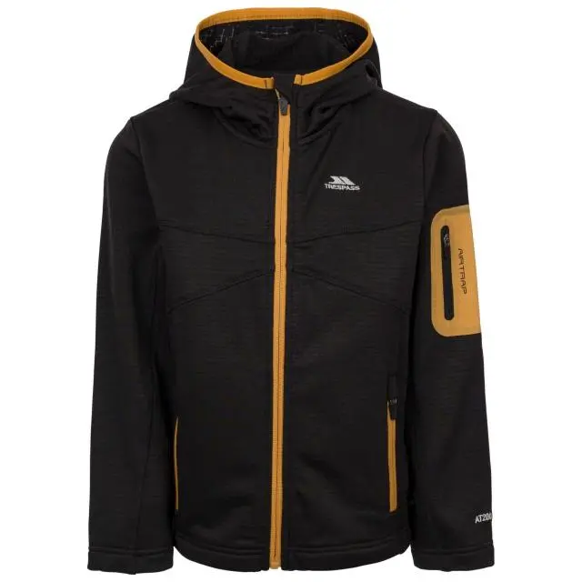 Trespass Timorous AT200 Fleece Jacket in Black | Size: 3-4 Years