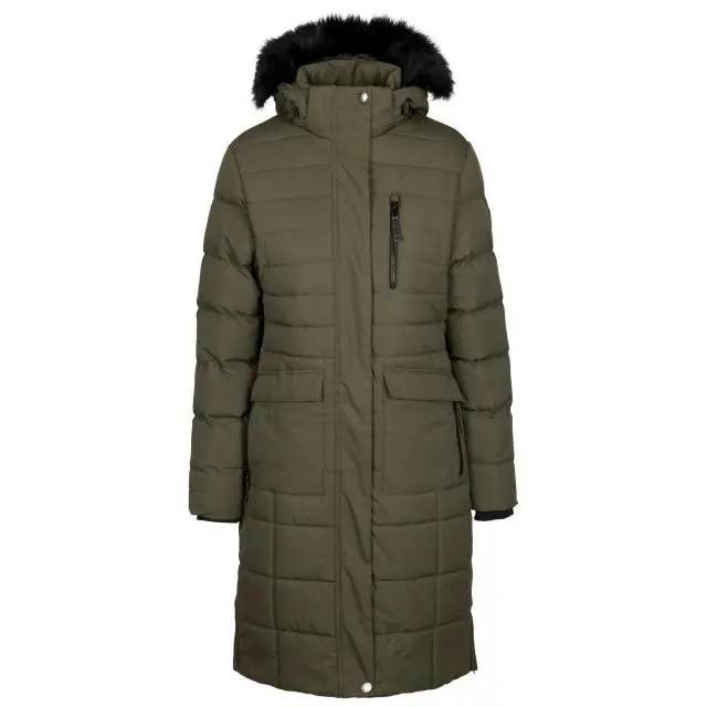 Trespass Women's Sasha Padded Jacket in Brown 