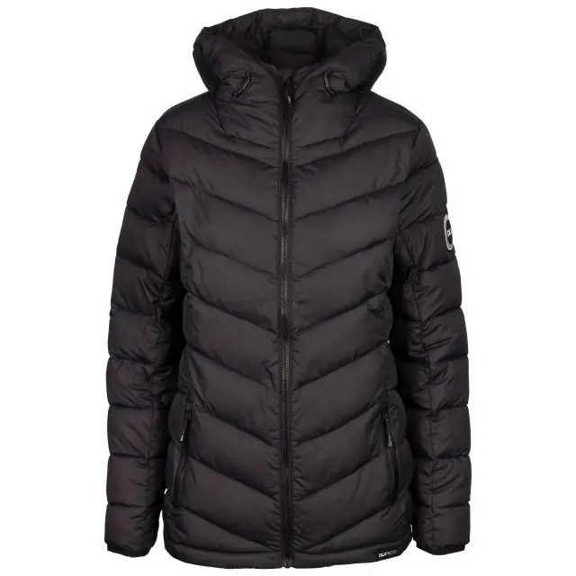Trespass Women's Tonya DLX Padded Jacket in Black | Size: Small