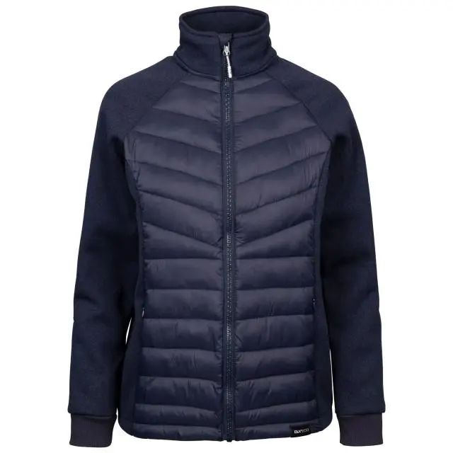 Trespass Women's Luisa DLX Padded Fleece Jacket in Navy | Size: Small