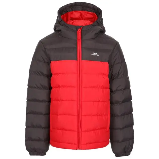 Trespass Oskar Padded Jacket in Red 