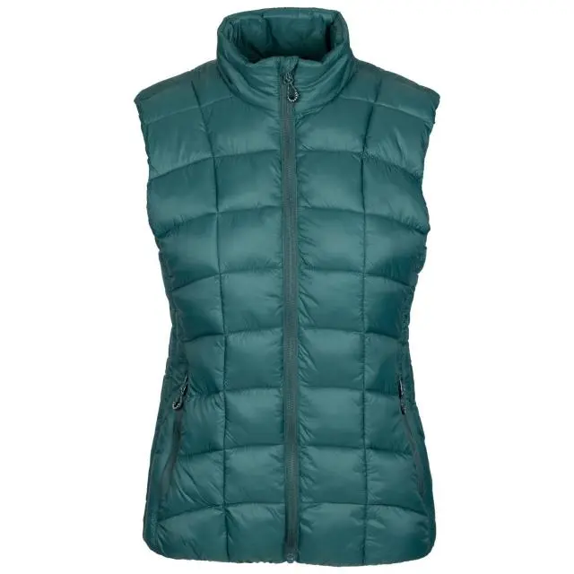 Trespass Women's Ogbere Gilet in Dark Green 