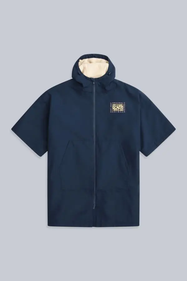 Animal Women's 'Misty' Waterproof Fleece Lined Parka Jacket Warm Hooded Full Zip Coat in Navy | Size: Large