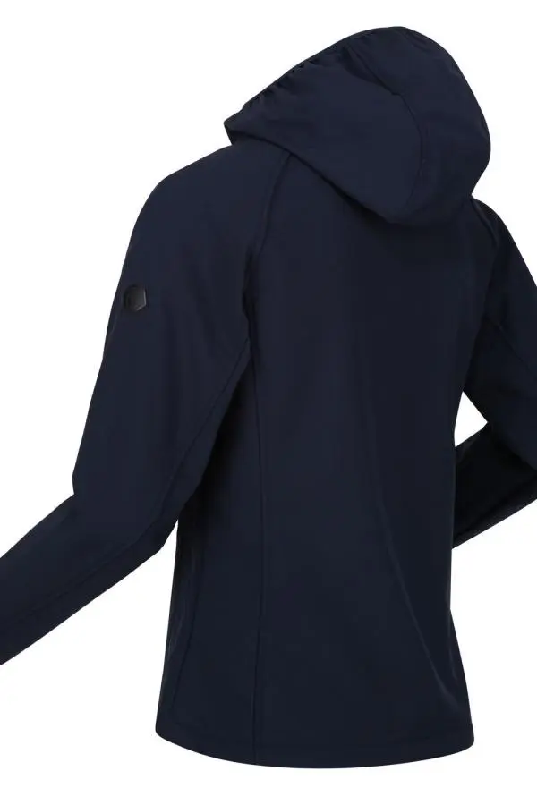 Regatta Women's 'Arec III' Wind Resistant Waterproof Softshell Jacket in Navy 