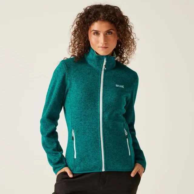 Regatta Women's 'Newhill' Full Zip Fleece in Teal 