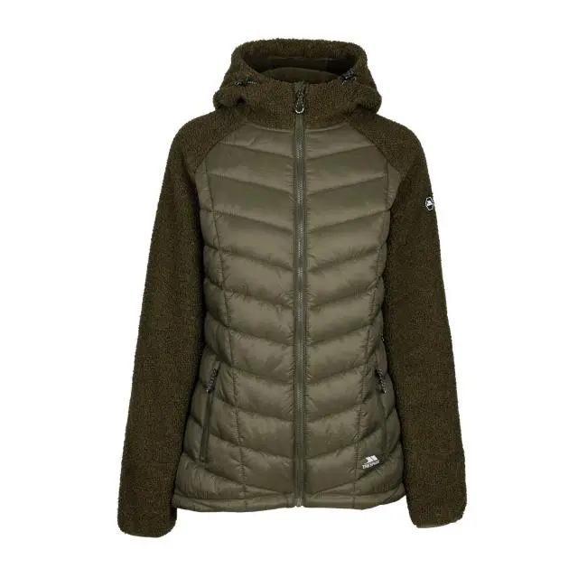 Trespass Women's Wando Hybrid Jacket in Brown 