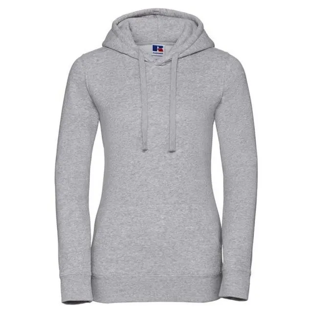 Russell Women's Authentic Hoodie in Grey 