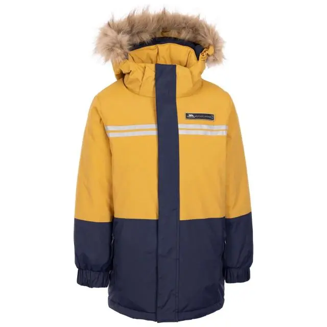 Trespass Westere Waterproof Jacket in Yellow | Size: 7-8 Years