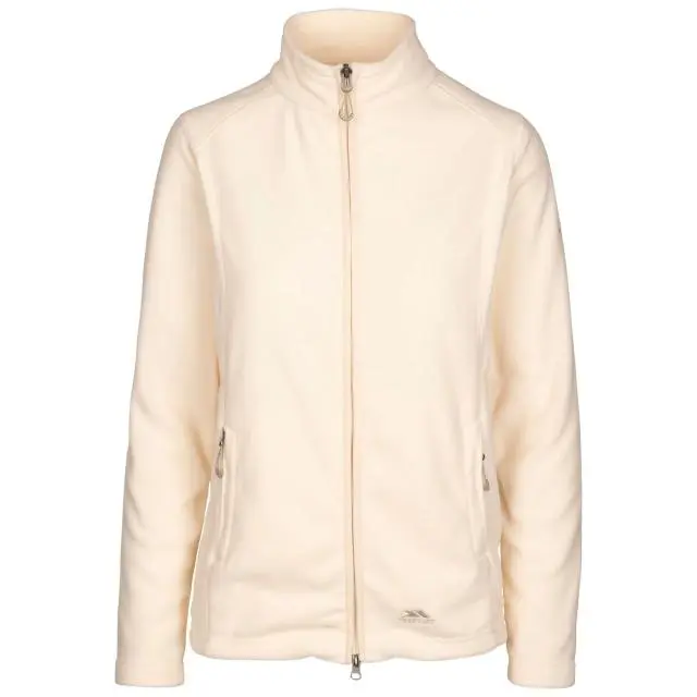 Trespass Women's Renato AT100 Fleece Jacket in Cream | Size: 12