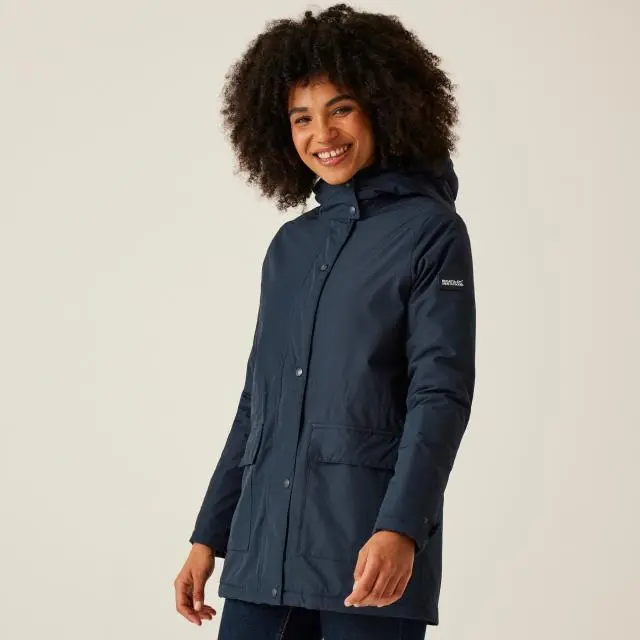Regatta Women's 'Mireya' Waterproof Insulated Jacket in Navy 
