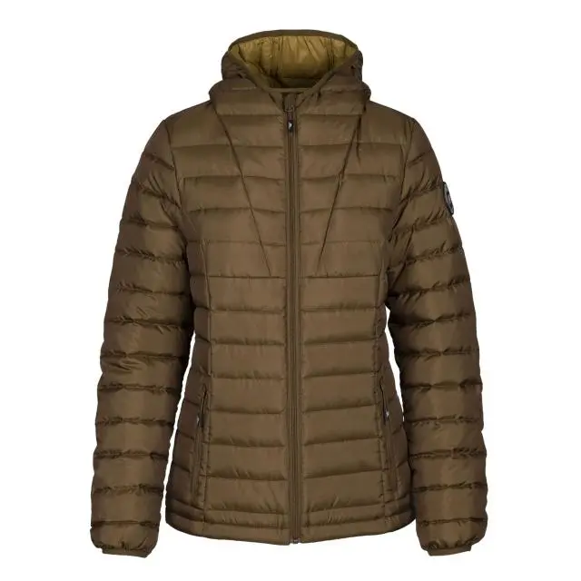 Trespass Women's Bartush Down Jacket in Dark Olive | Size: 2XL