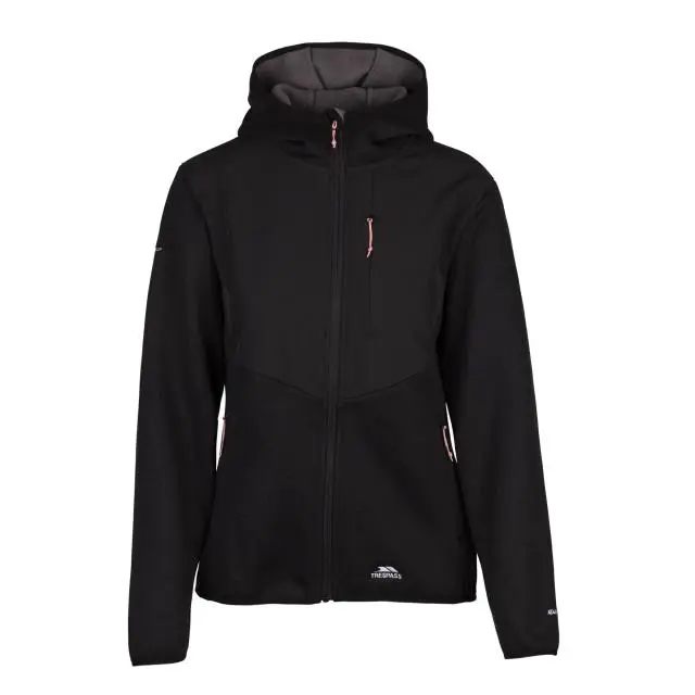 Trespass Women's Tierra Fleece Jacket in Black | Size: Large