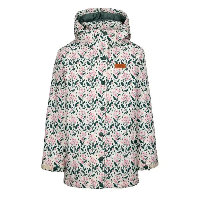 Trespass Rainstone Leaves Jacket in Cream 