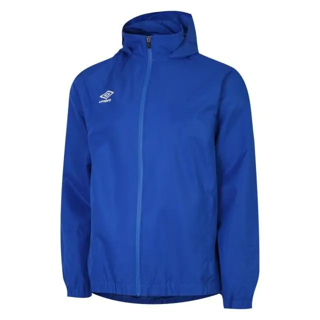 Umbro Total Training Waterproof Jacket in Mid Blue 