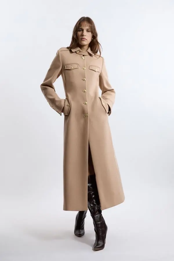 Pockets For Women Hobbs Womens Pure Wool Single Breasted Coat