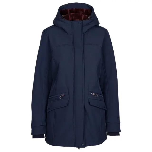 Trespass Women's Anza TP75 Soft Shell Jacket in Navy 